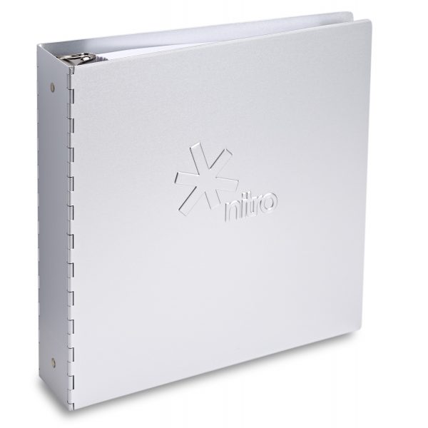 Machina 3-Ring Binder with Metal Stamping